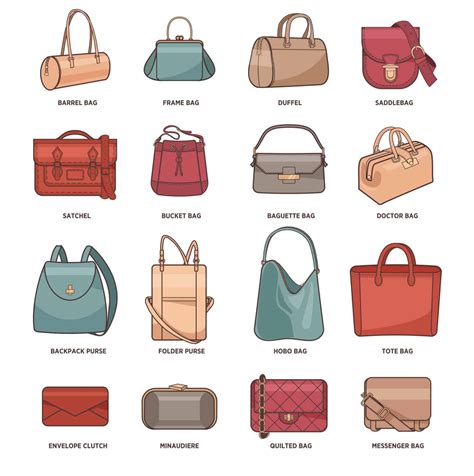 names of handbags styles.